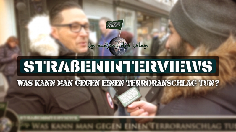 STRAßENINTERVIEWS ᴴᴰ┇WAS KANN MAN GEGEN EINEN TERRORANSCHLAG TUN ?