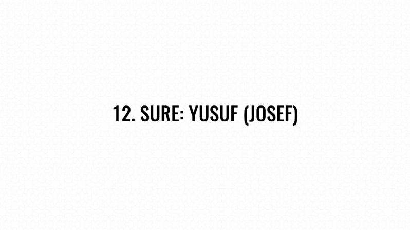 12. Sure: Yusuf (Josef)