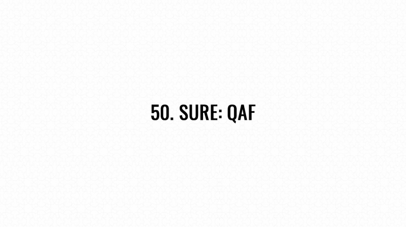 50. Sure: Qaf