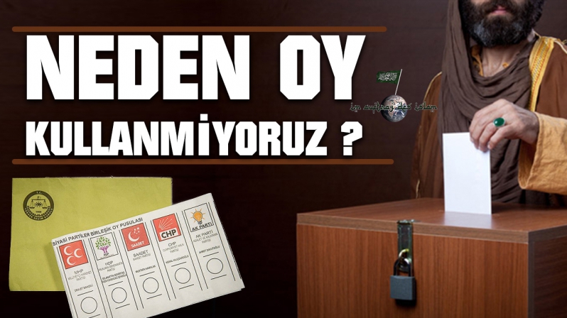 NEDEN OY KULLANMİYORUZ ?