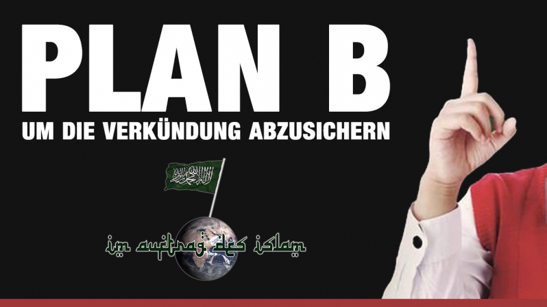 PLAN B, UM DIE VERKÜNDUNG ABZUSICHERN