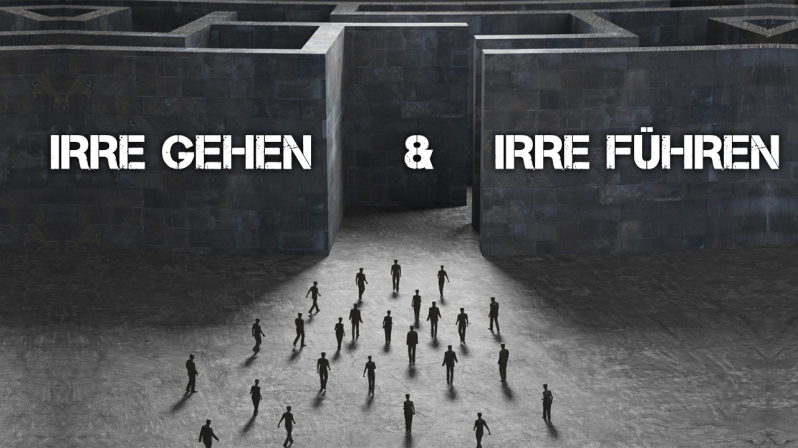 IRRE GEHEN UND IRRE FÜHREN