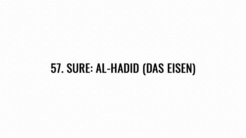 57. Sure: Al-Hadid (Das Eisen)