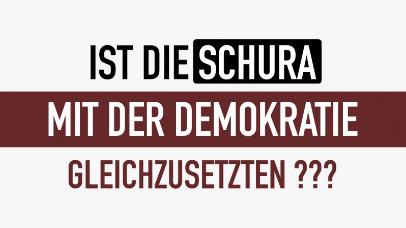 IST DIE SCHURA MIT DER DEMOKRATIE GLEICHZUSETZTEN ?