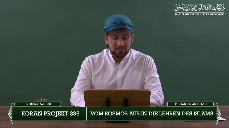 Koran Projekt 336 | Vom Kosmos aus in die Lehren des Islams | Sure Zariyat 1-60 | Furkan bin Abdullah