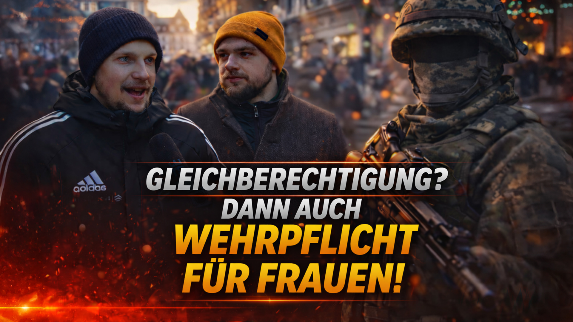 IADI fragt: Feminismus vs. Wehrpflicht – Sollten Frauen auch an die Front?
