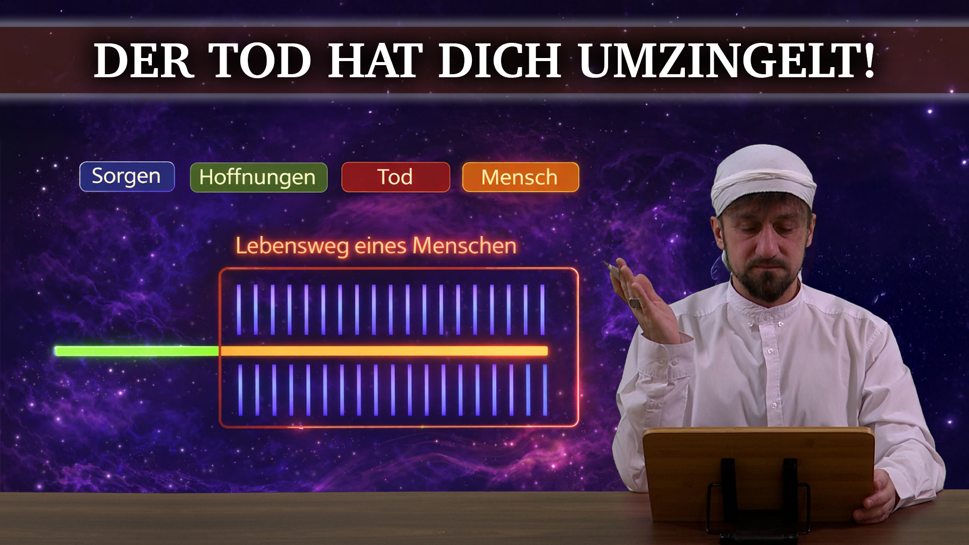 Koran Projekt 509 | Der Tod hat dich umzingelt! | Sure Āl ʿImrān 32 | Furkan bin Abdullah