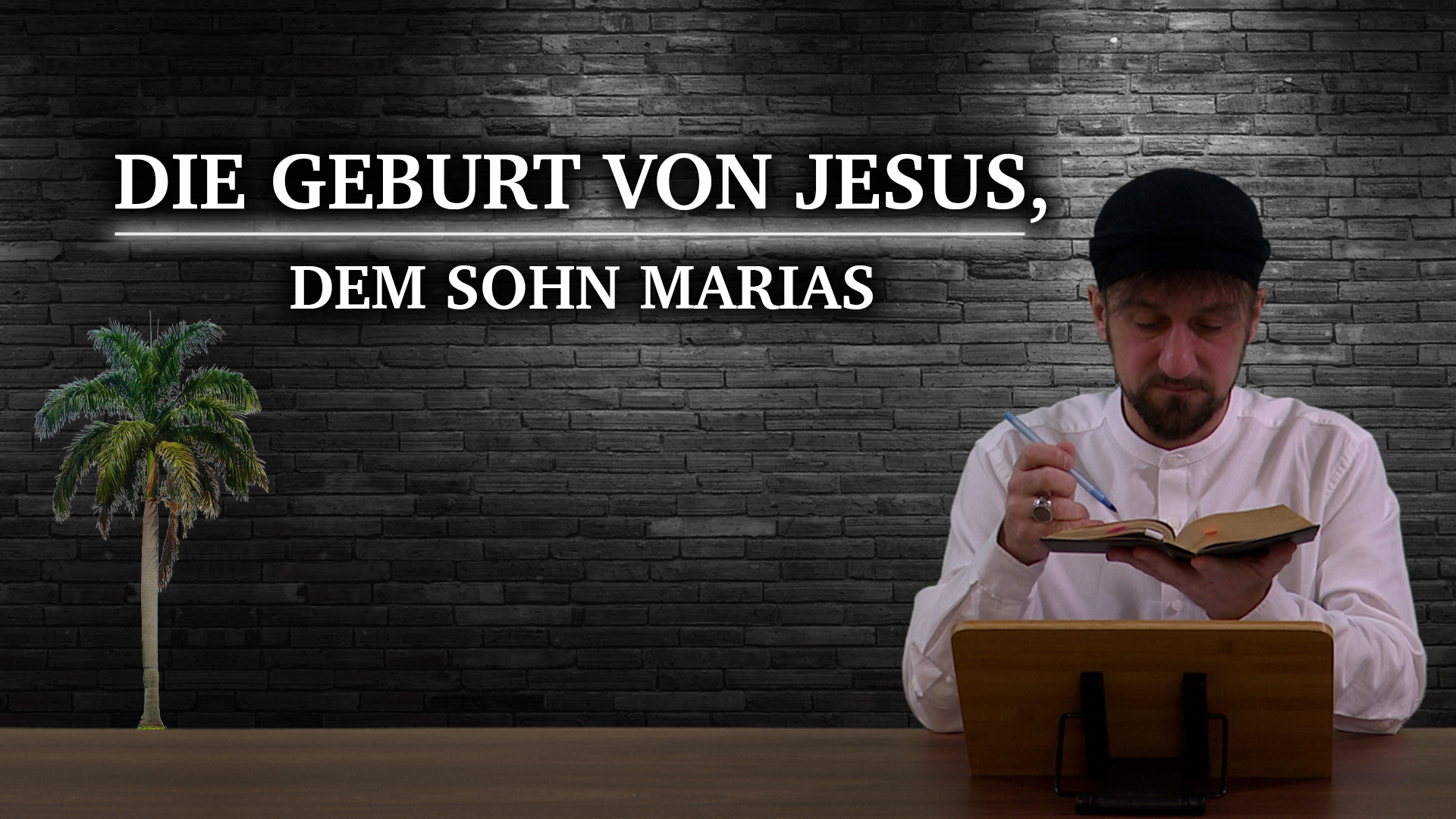 Koran Projekt 513 | Die Geburt von Jesus, dem Sohn Marias | Sure Āl ʿImrān 45-47