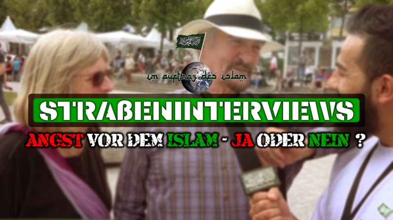 Straßeninterviews ᴴᴰ┇Angst vor dem Islam - Ja oder Nein ?