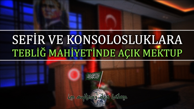 SEFİR VE KONSOLOSLUKLARA TEBLİĞ MAHİYETİNDE AÇIK MEKTUP