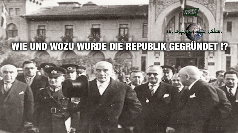 WIE UND WOZU WURDE DIE REPUBLIK GEGRÜNDET ?